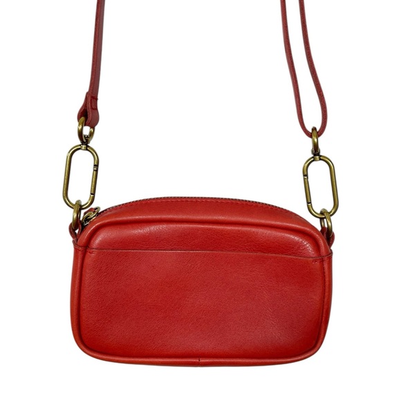 Madewell Red Mini The Leather Carabiner Crossbody Bag - Picture 4 of 7